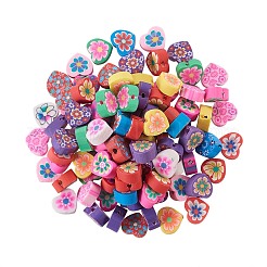 100 pz perline di argilla polimerica fatte a mano&nbsp;sgCLAY-SZ0001-09