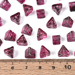 Perles de verre transparentes Picasso&nbsp;SEED-Q039-02G