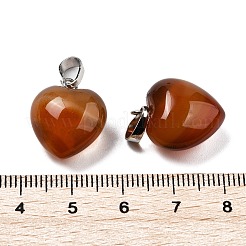 Natürlichen Karneol Anhänger&nbsp;G-J386-H19-P