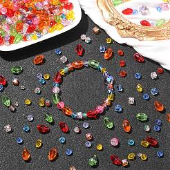 Set di perle di vetro trasparenti da 490 pezzo&nbsp;EGLA-YW0005-44