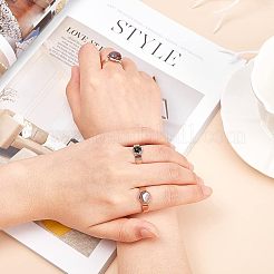 DIY-Fingerring-Herstellungssets&nbsp;DIY-NB0004-65RG