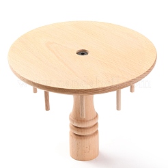 8 porte-bobine de fil en bois de hêtre&nbsp;DIY-H146-06