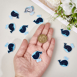 10pcs computergesteuertes Sticktuch zum Aufbügeln/Aufnähen&nbsp;PATC-CY0001-45B