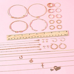 Legierung Stulpearmbänder&nbsp;SJEW-FS0001-04