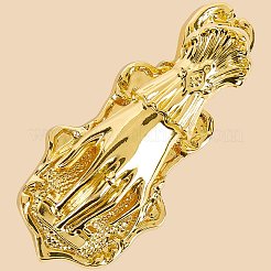 Handförmiger Lesezeichenclip aus Legierung&nbsp;AJEW-CP0006-94A-G