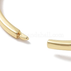 Bracelets à charnière en laiton avec micro pavé de zircone cubique transparent pour femmes&nbsp;BJEW-Z061-22B
