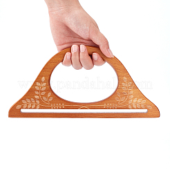 Poignées de sac en bois de chêne&nbsp;FIND-WH0069-87A