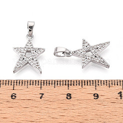 Ottone micro spianare pendenti zirconi&nbsp;KK-N257-63P
