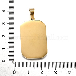 Pendentifs en acier inoxydable émaillé tarot 304&nbsp;STAS-M119-09N-G