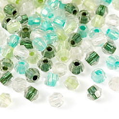 2 Beutel mit 200 transparenten Glasperlen&nbsp;GLAA-TA0003-44D