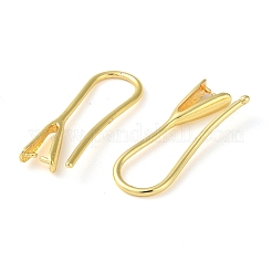 Ohrhaken aus messingfarbenem Gestell&nbsp;KK-M269-23G