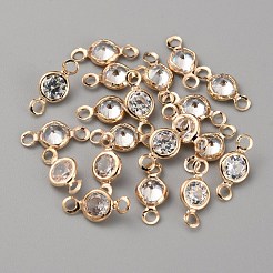 Legierung klare Zirkonia-Anhänger&nbsp;FIND-WH0128-11C-KCG