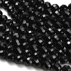 Naturali nera perle di tormalina fili&nbsp;G-H329-E02-10mm