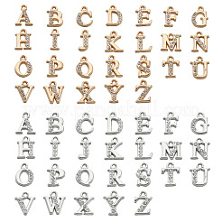 2 Set mit zweifarbigen Strass-Anhängern aus Legierung.&nbsp;ALRI-FW0001-01
