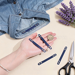20 sangle en simili cuir avec œillets métalliques argentés pour accessoires de sac&nbsp;DIY-NB0016-35C