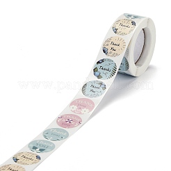 Danke Thema selbstklebende Papieraufkleber&nbsp;X-DIY-M023-02B