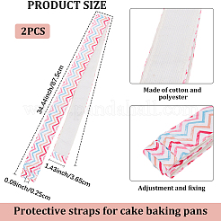 Stoff-Backstreifen für Kuchenformen&nbsp;FIND-WH20012-40B