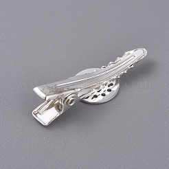 Accessoires de cheveux accessoires clip alligator de cheveux de fer&nbsp;X-IFIN-L035-05S