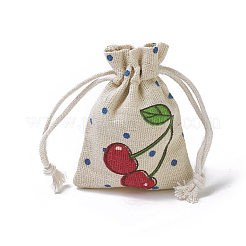 Pochettes en toile de jute&nbsp;LS-ABAG-I001-7x9-11