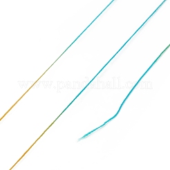 Cordones trenzados de nailon teñido en segmentos de 3 capa&nbsp;NWIR-F011-01J