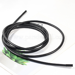 Runde Bindegürtel aus PU-Leder mit Kordel für Kleider&nbsp;DIY-WH20007-802A-02