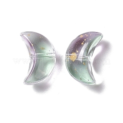 Galvanisieren Sie transparente Glasperlen&nbsp;LS-EGLA-H102-07C