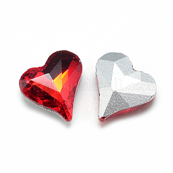 Torna a punta cabochon strass vetro&nbsp;RGLA-T031-12x13mm-05