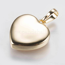 Pendentif de support de cabochon en laiton&nbsp;KK-G338-11G