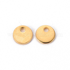 201 pendenti con targhetta vuota stampata in acciaio inossidabile&nbsp;STAS-T058-6mm-G
