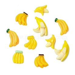 60 pieza de cabujones de resina opaca de 6 estilos&nbsp;RESI-CJ0005-11
