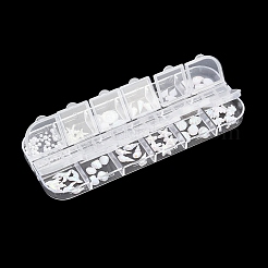 12 griglia di cabochon in resina a tema oceano&nbsp;MRMJ-D001-02A