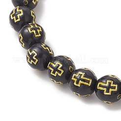 2 bracelet à breloques en alliage 2 couleurs&nbsp;BJEW-JB12081