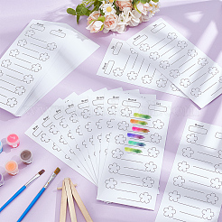 60 carte en papier de couleur&nbsp;DIY-OC0015-24