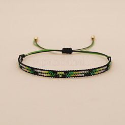 Böhmische Glasperlen geflochtene Perlenarmbänder&nbsp;TT0966