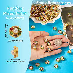 200 Stück ABS-Kunststoff-Cabochons&nbsp;FIND-TA0007-85