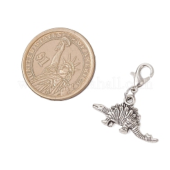 Pendentifs décoratifs en alliage de dinosaure de style tibétain&nbsp;HJEW-JM04181