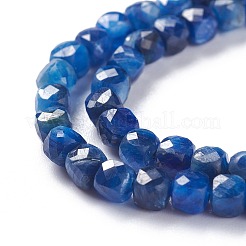 Natürliche kyanit / cyanit / disthen perlen stränge&nbsp;G-A026-B01-4mm