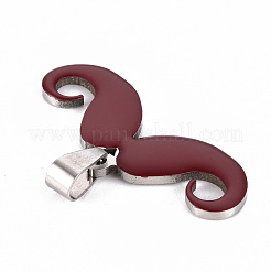 201 Edelstahl Emaille Anhänger&nbsp;STAS-S110-075F