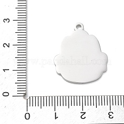 Colgantes de acero inoxidable 304&nbsp;SA-CBAE115-18P