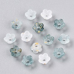 Perles en acrylique transparent mat&nbsp;X-OACR-N137-72L