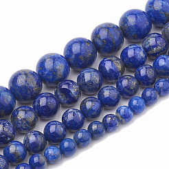 Filo di Perle lapis lazuli naturali &nbsp;X-G-S333-4mm-013