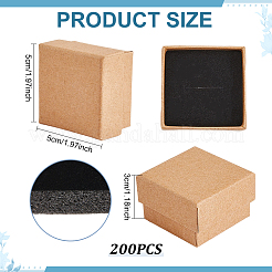 Scatole regalo di carta&nbsp;CON-WH0085-211B