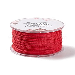 Cordon rond en polyester ciré&nbsp;YC-C001-01A