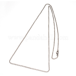 Colliers à chaîne en acier inoxydable 304&nbsp;NJEW-L398-01