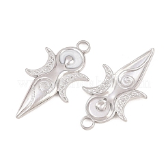 Pendentifs en acier inoxydable 304 émaillés&nbsp;STAS-K293-35P