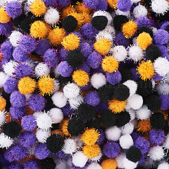 800 Stück 8 Stile Halloween handgemachte DIY Puppe Handwerk Pom Pom Garn Pom Pom Bälle&nbsp;FABR-TA0001-02