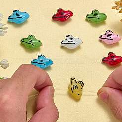 12 Stück 6 Farben handgefertigte Bunte Malerei-Emaille-Perlen&nbsp;LAMP-SZ0001-91