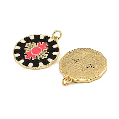 Pendentifs en laiton zircon cubique transparent&nbsp;CU-CBA9175-12G