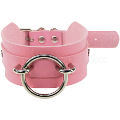 PU-Leder-Halsketten für Frauen&nbsp;NJEW-CL0001-22B