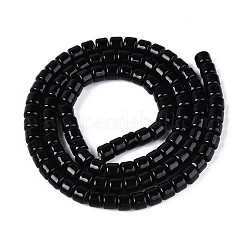 Opake Volltonglasperlenstränge&nbsp;LS-GLAA-N065-4x4mm-C10
